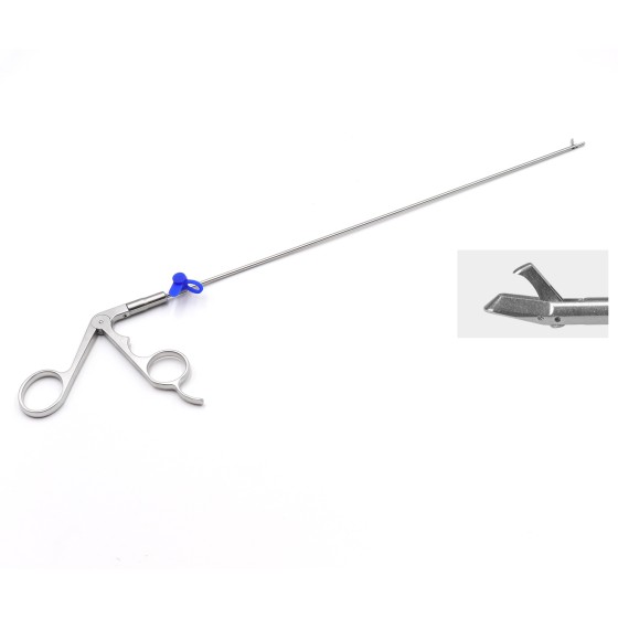 Spinal endoscope - Ligamentum flavum biting and cutting forceps - 3.0mm x 330mm -15°